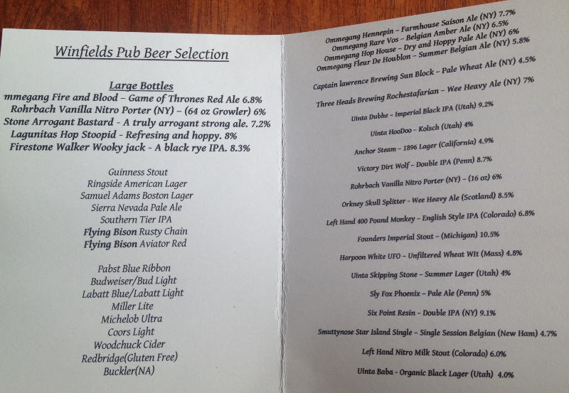 Evil Genius Serves Temptation at Winfield's Pub