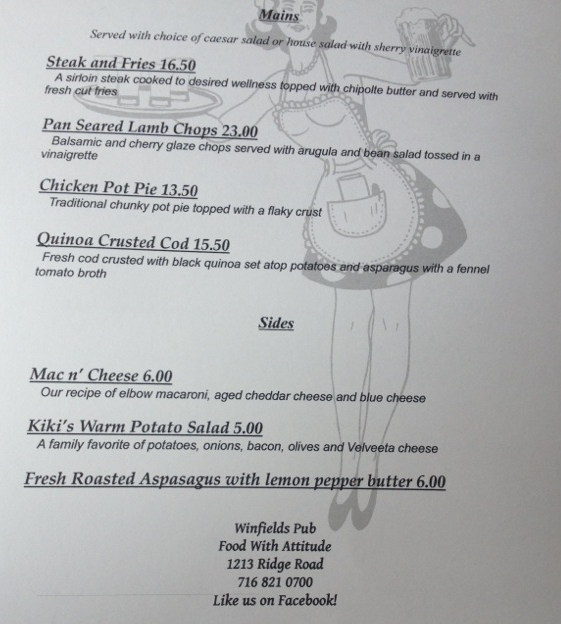 Evil Genius Serves Temptation at Winfield's Pub