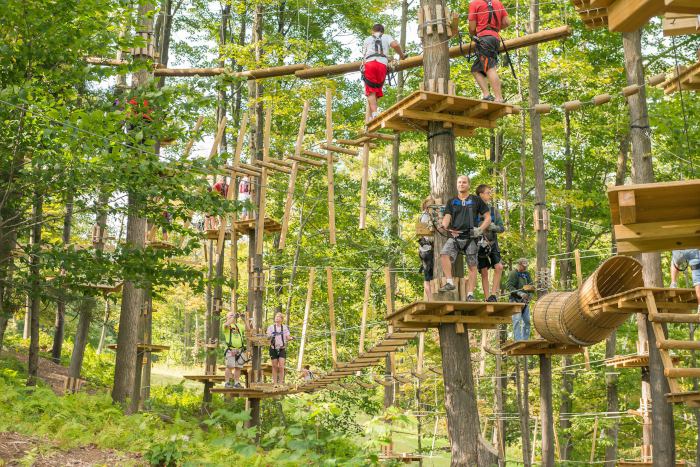 Guide to Adventure Aerial Parks and Zipline Courses In &amp; Near Buffalo