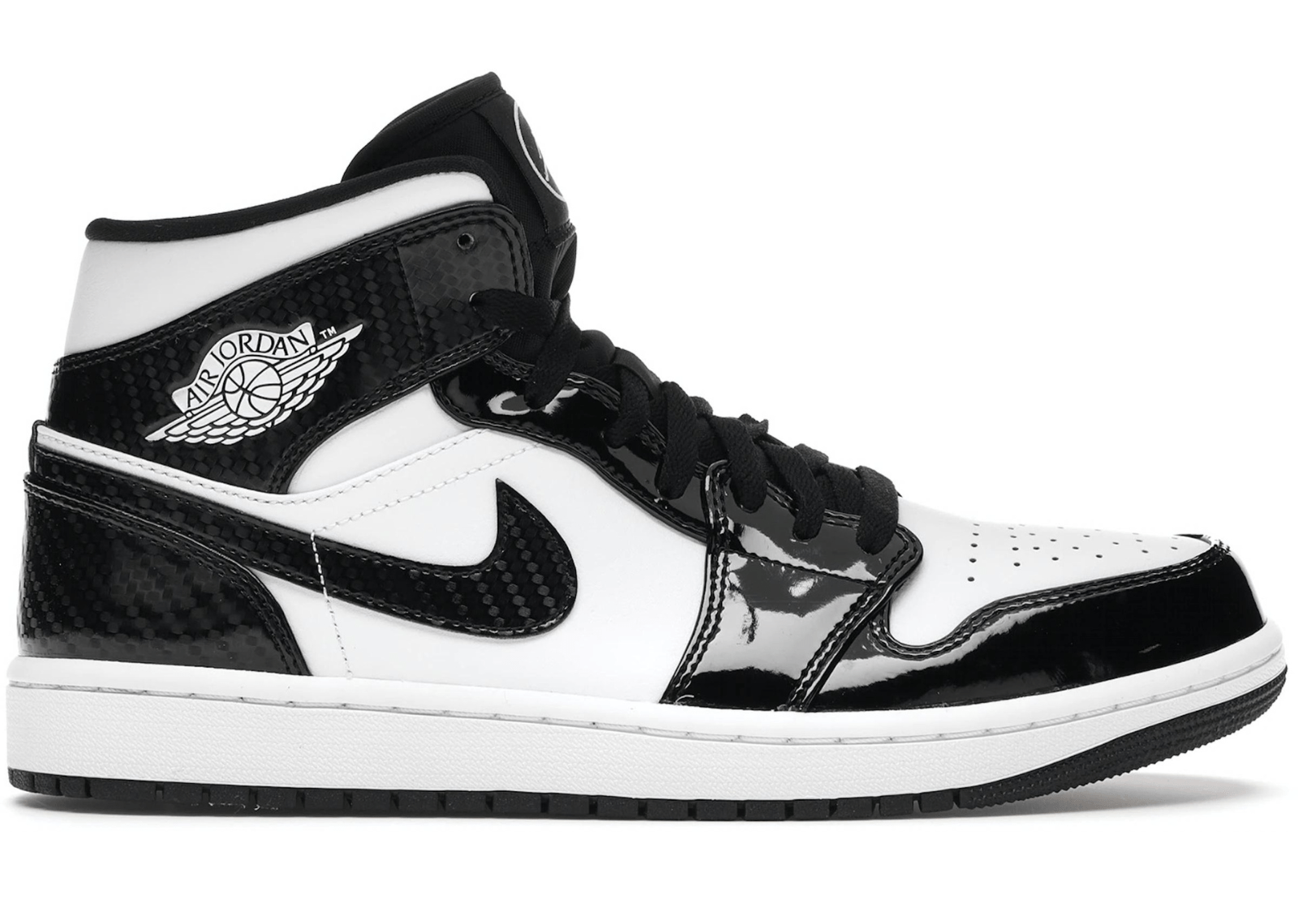 Air Jordan 1 Mid Carbon Fiber for Sale Step Up Sneakers