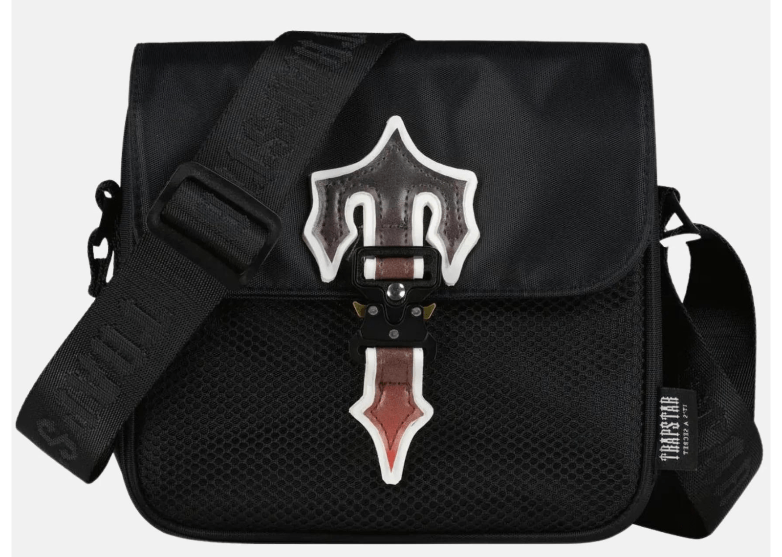 Trapstar Messenger Bag Red/Black Gradient Step Up Sneakers