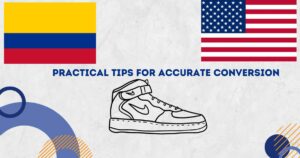Colombia to USA Shoe Size Charts and Guide
