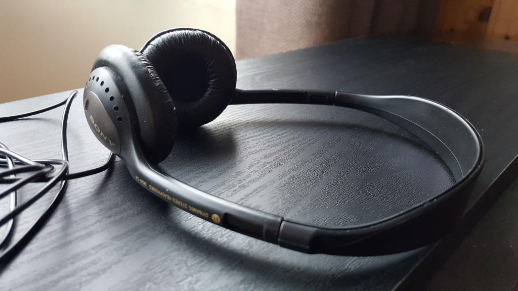 Vintage Sony Walkman headphones