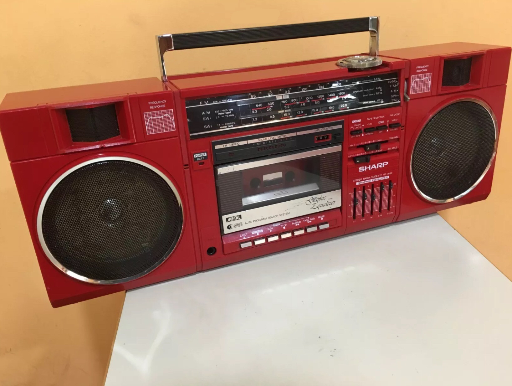 Red Sharp boombox | Stereo2Go forums
