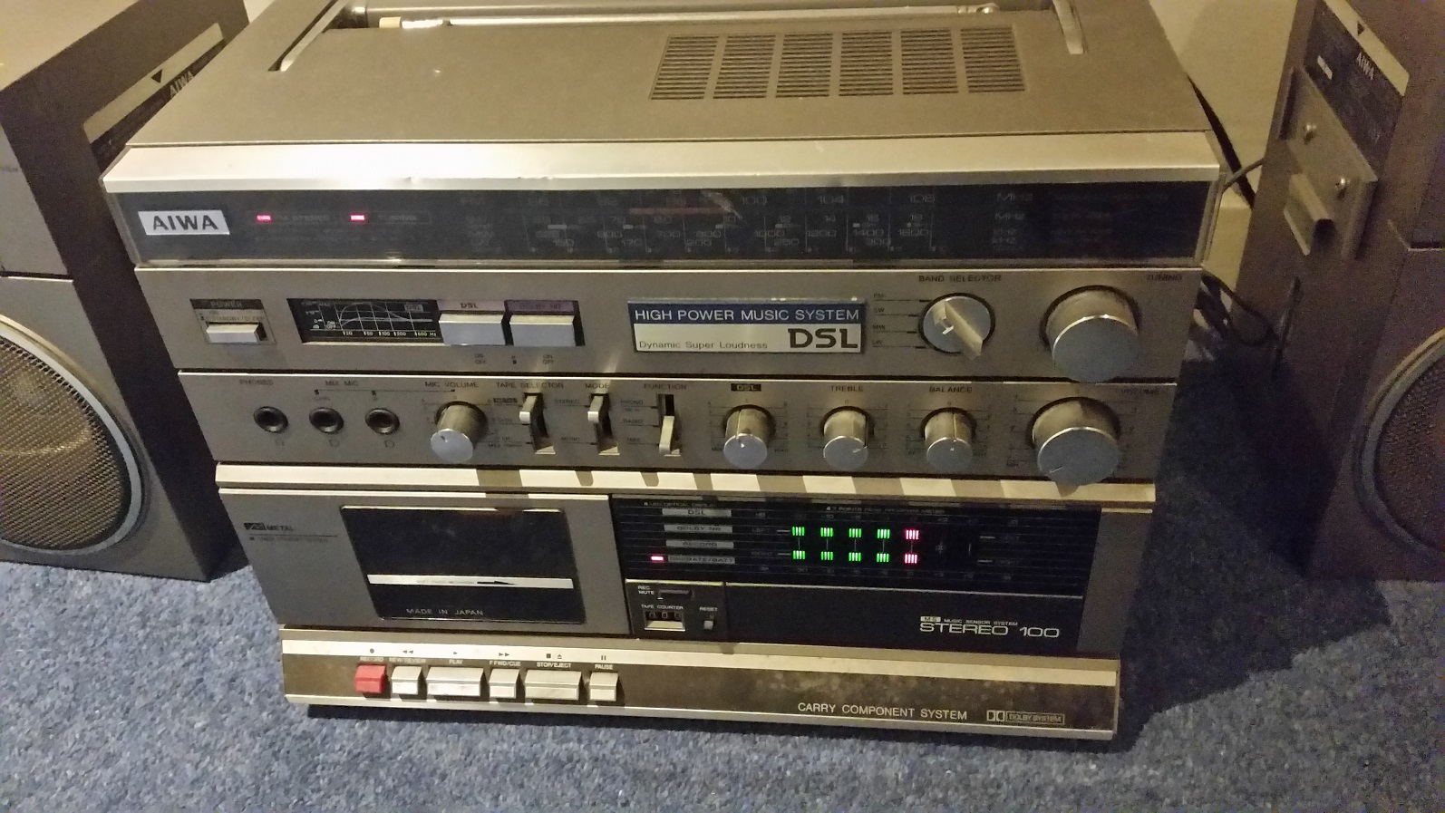 Aiwa Boombox Car Bot sale find. | Stereo2Go forums