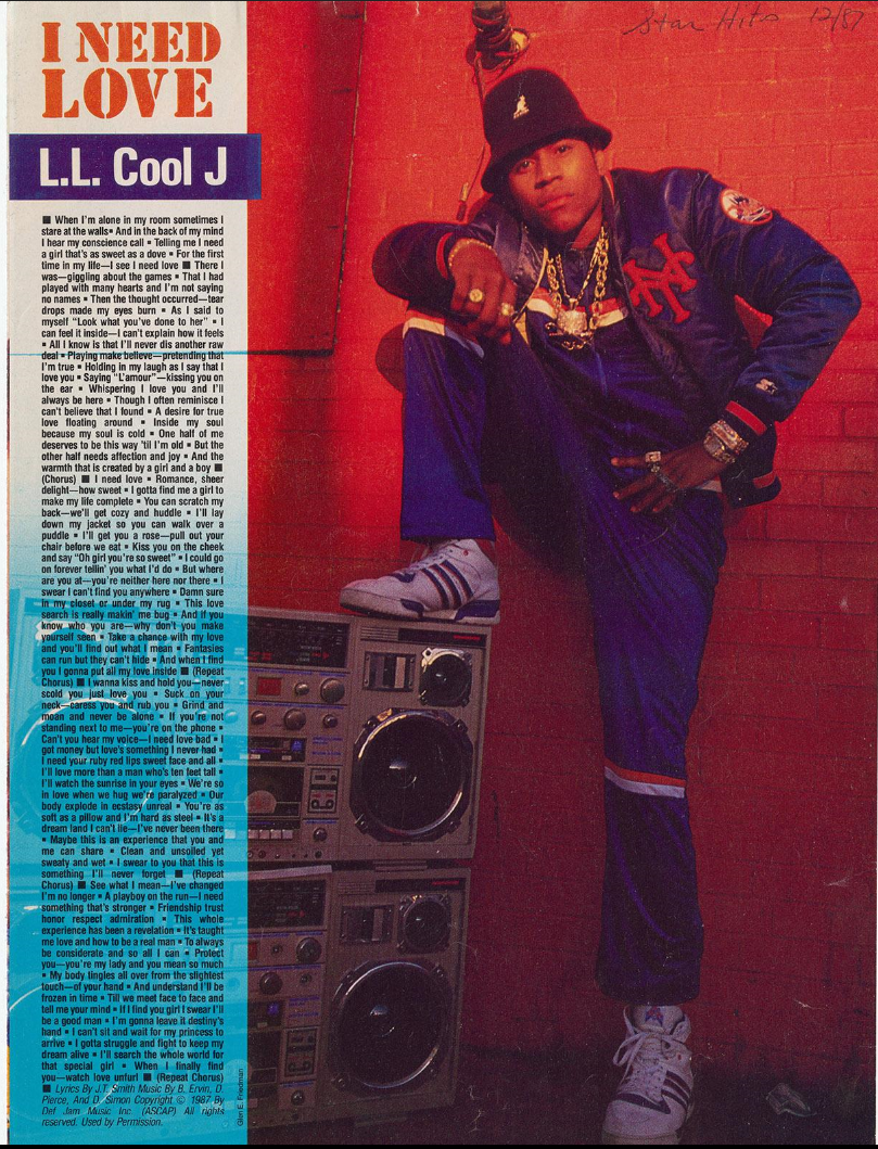 L.L. Cool J....I Need Love Stereo2Go forums