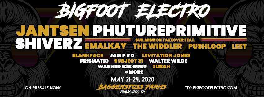 bigfoot festival 2023 crossville tn BigFoot Electro Festival Memorial Day, Tracy City, TN Stereo Stickman