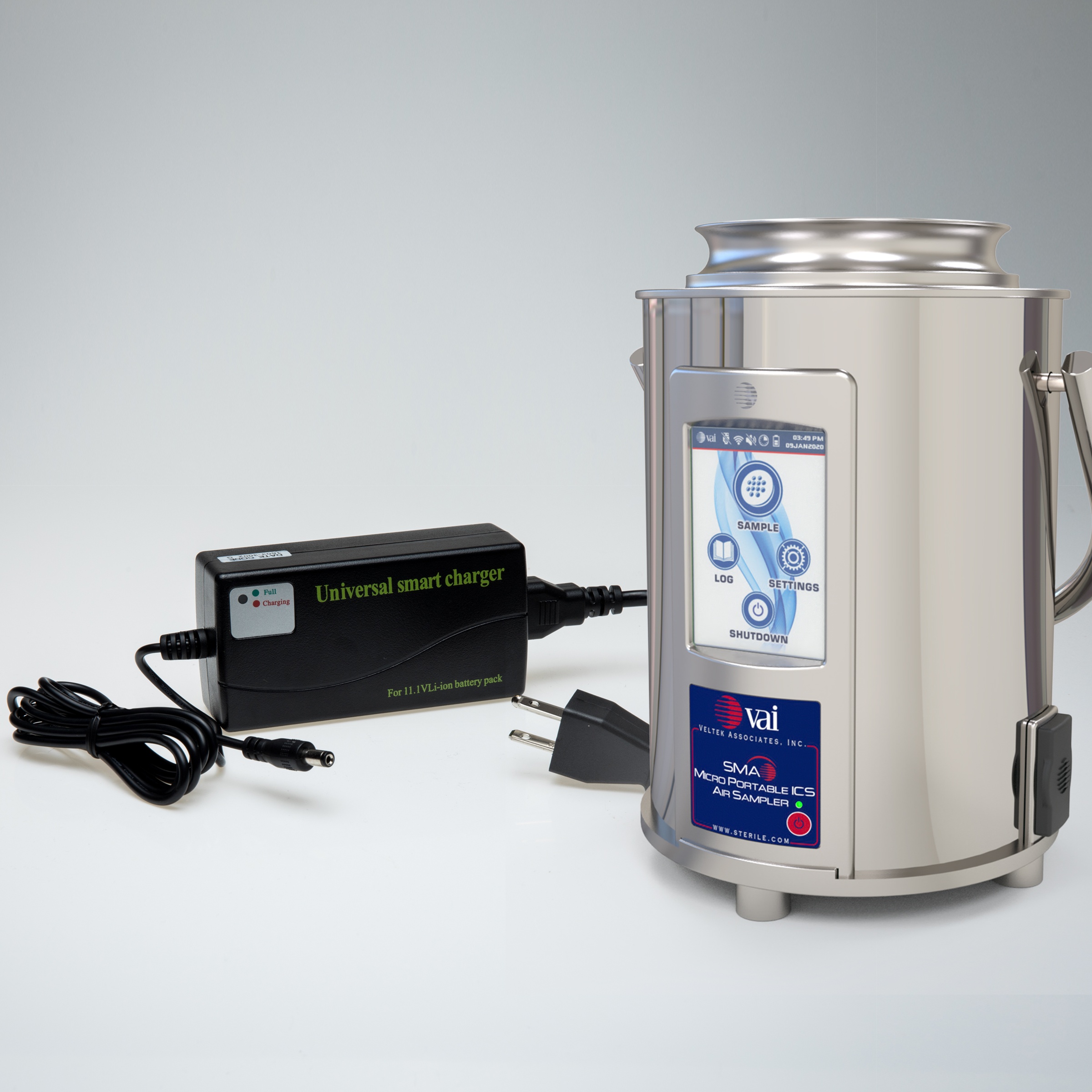 SMA MicroPortable ICS Battery Charger Veltek Associates, Inc.