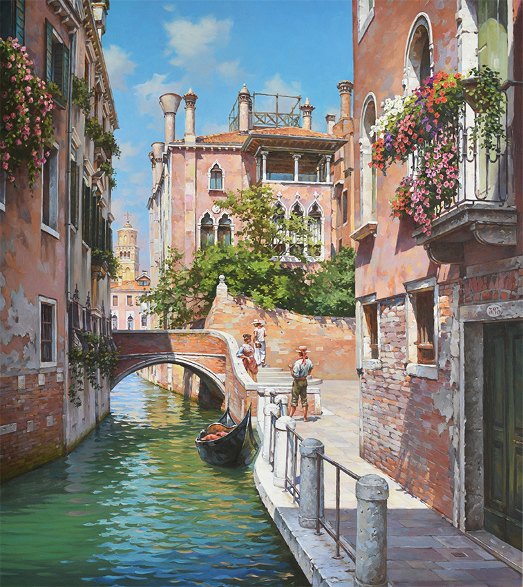 Venice paintings for sale, Venice oil painting gallery