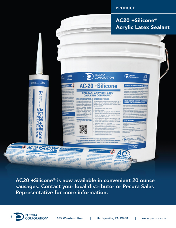 Pecora AC20 Sterling Building Materials