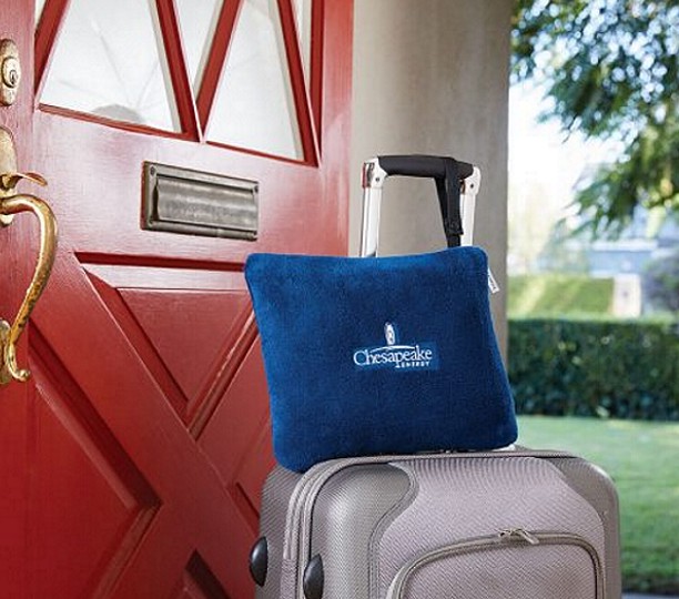 Velura Travel Quillow Plush Pillow