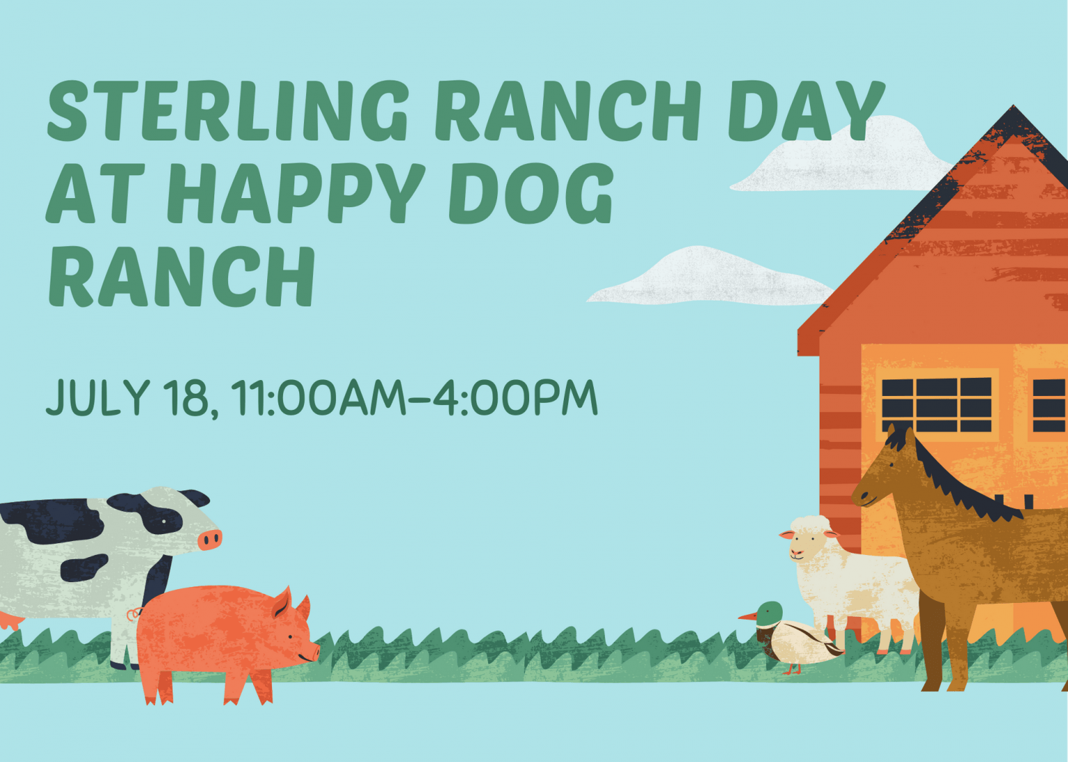 STERLING RANCH DAY AT HAPPY DOG RANCH Sterling Ranch