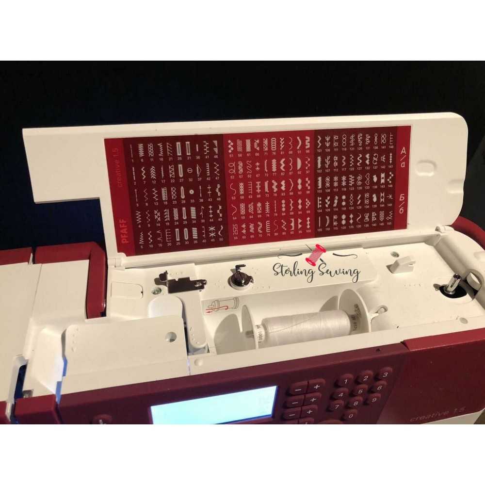 Pfaff Creative 1.5 Sewing and Embroidery Sterling Sewing