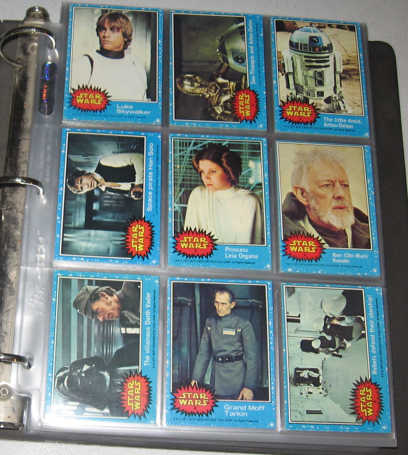 Lot Detail 1977 Topps Star Wars Complete, 5 Series, 330 Cards Plus Stickers & Wrappers