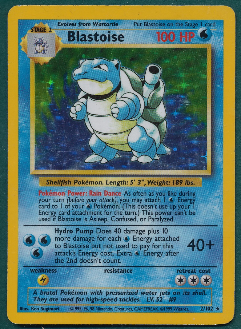 Lot Detail 1999 Pokemon Game Holo Blastoise