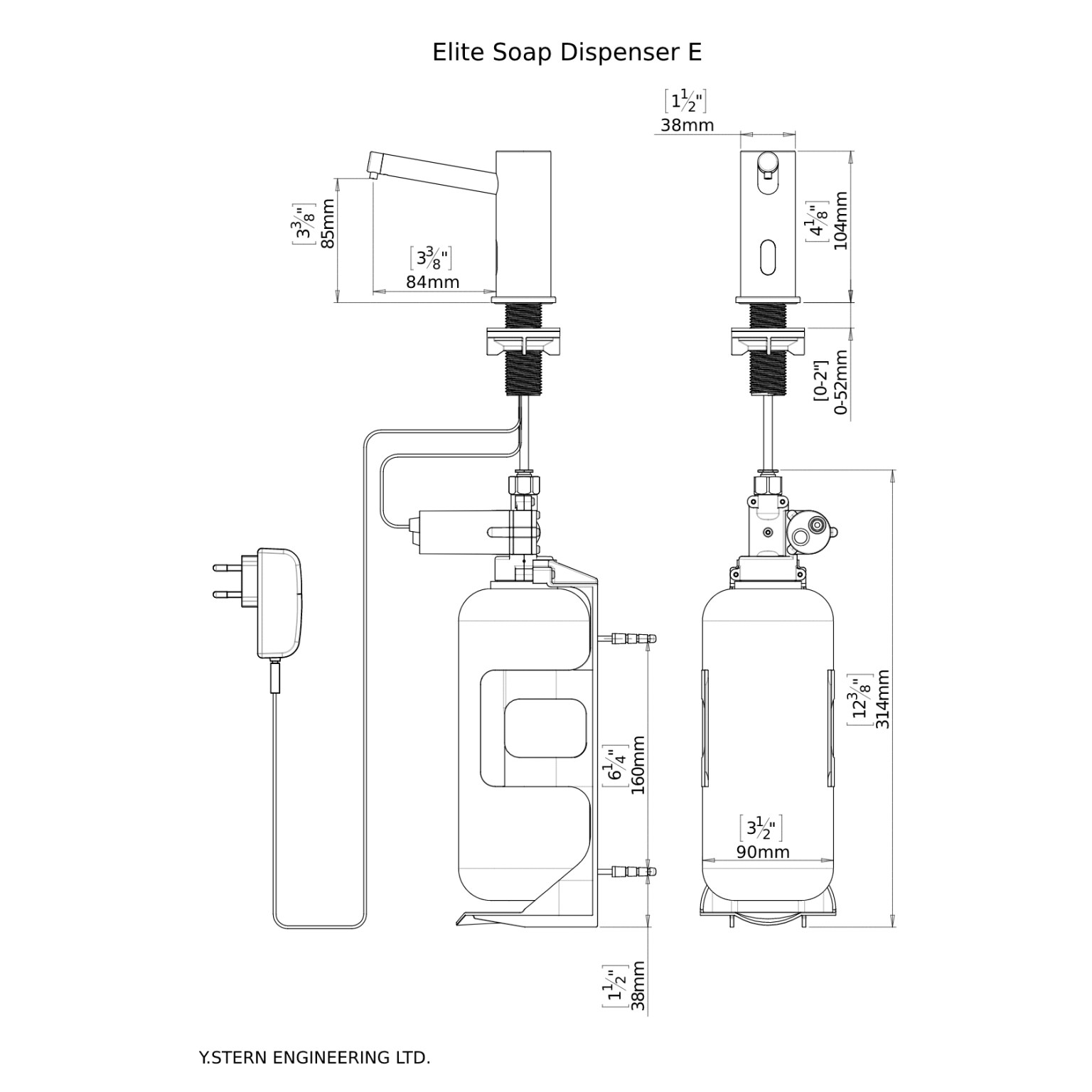 Automatic Soap Dispensers - Elite Soap Dispenser Series | Stern