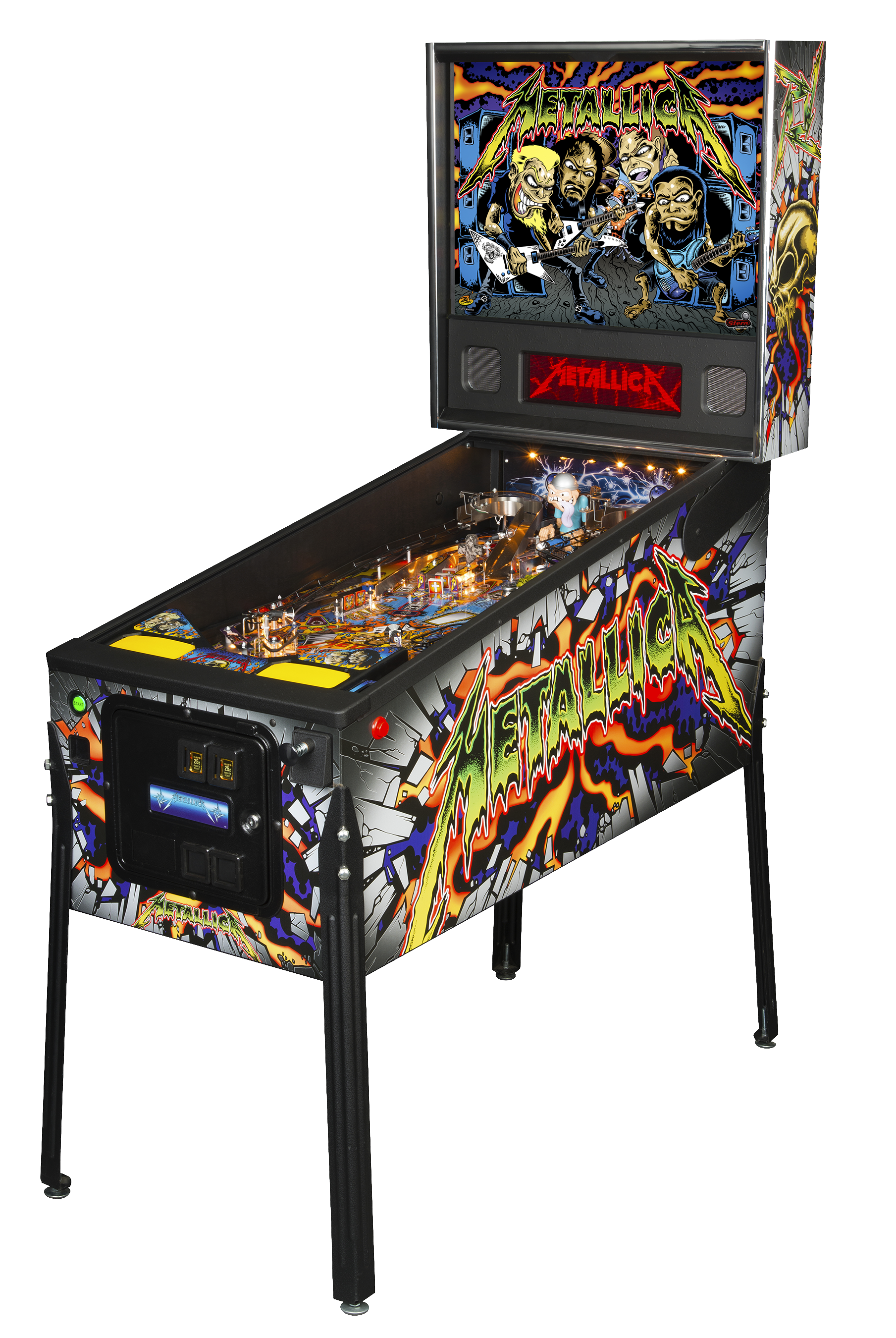 Metallica Stern Pinball