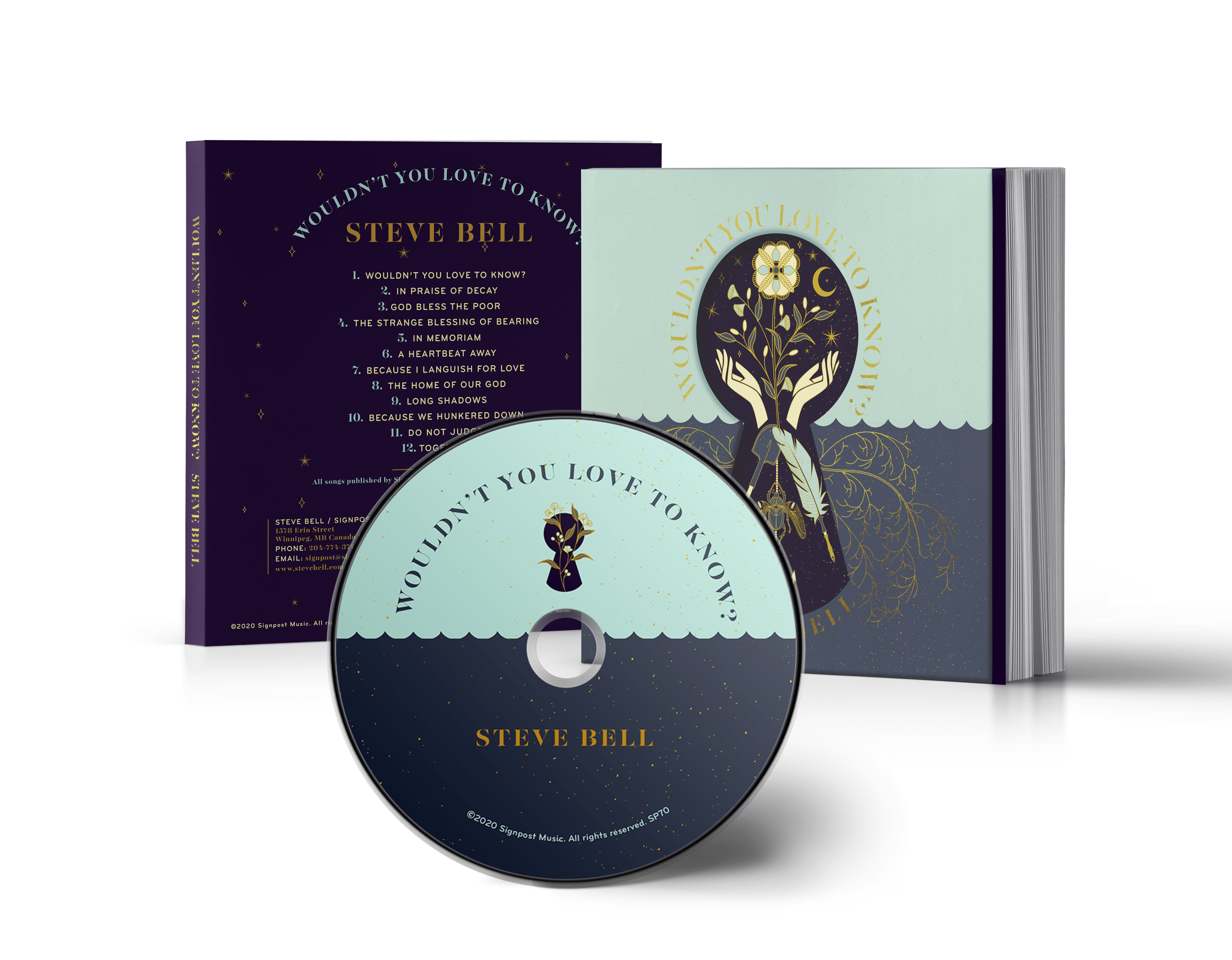 Wouldn't You Love to Know? CD & Book Steve Bell