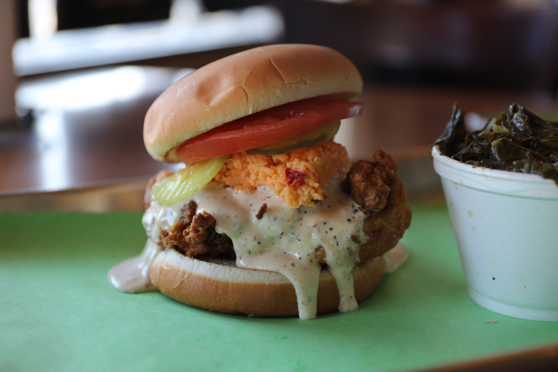 Alabama White Sauce at Saw's BBQ