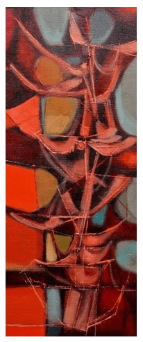 Fred Sexton's Modernist Painting "Death of Monalita" Becomes Fourth