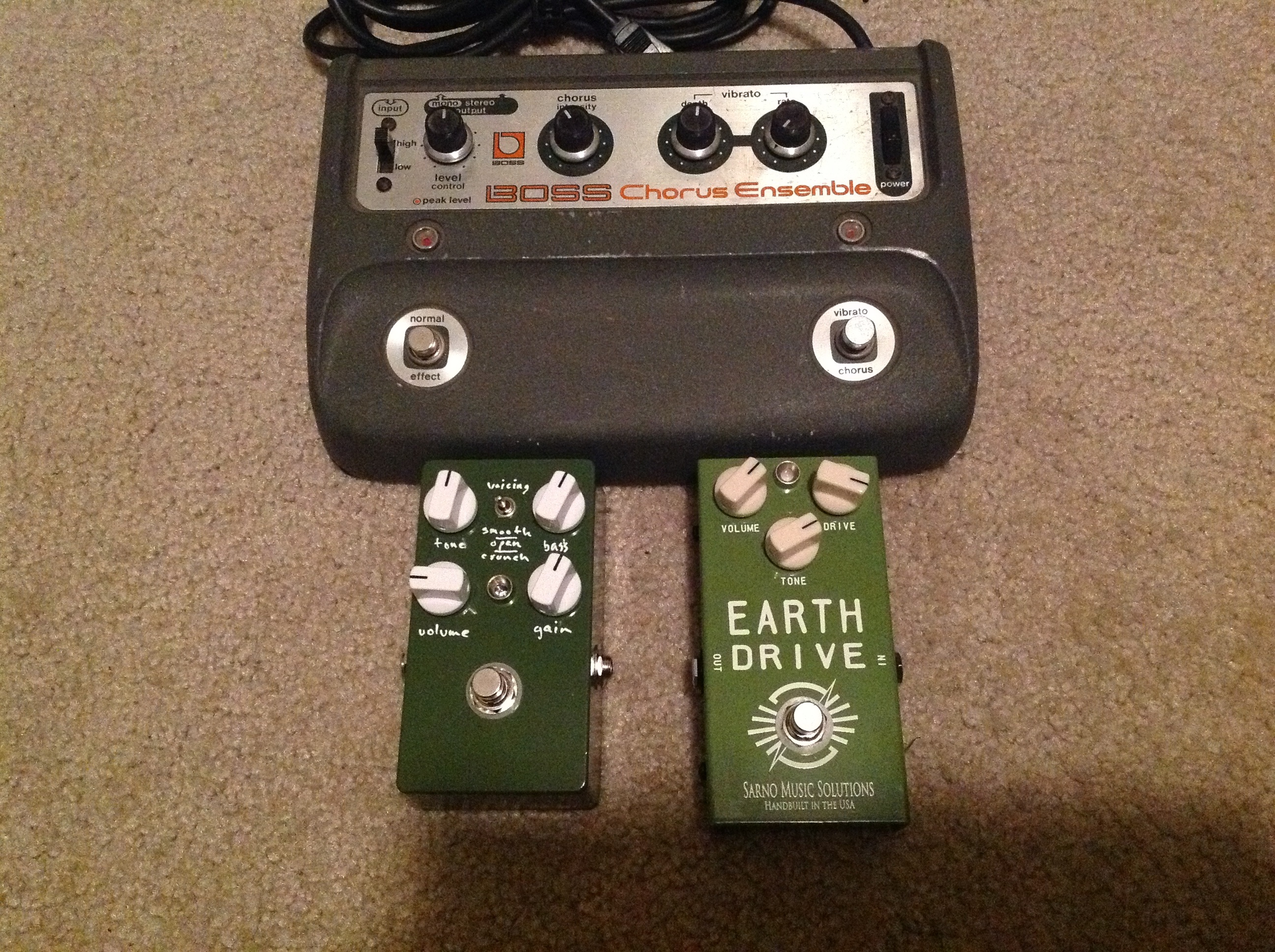 BOSS CE 1 chorus pedal