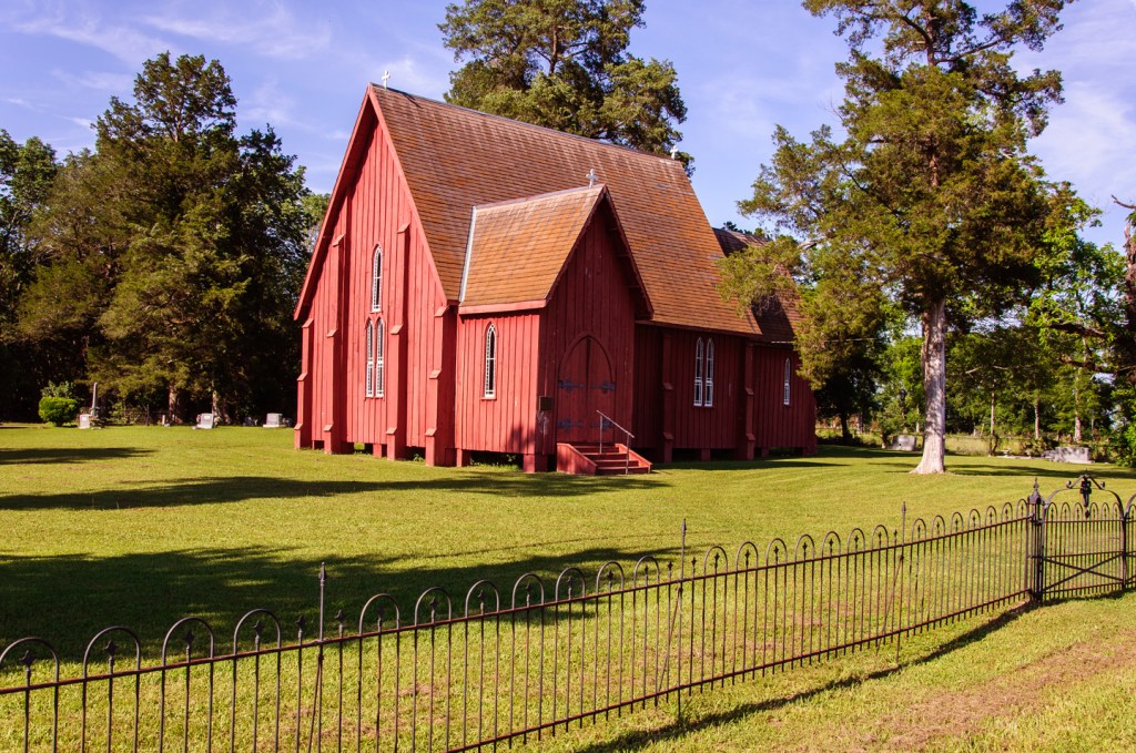 The Old Red Country Church Steven's Travels and Thoughts