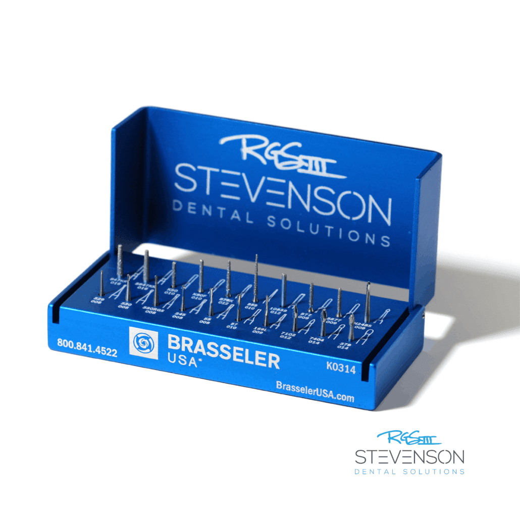 Cast Gold Inlay/Onlay Bur Set 13 burs Stevenson Dental Solutions