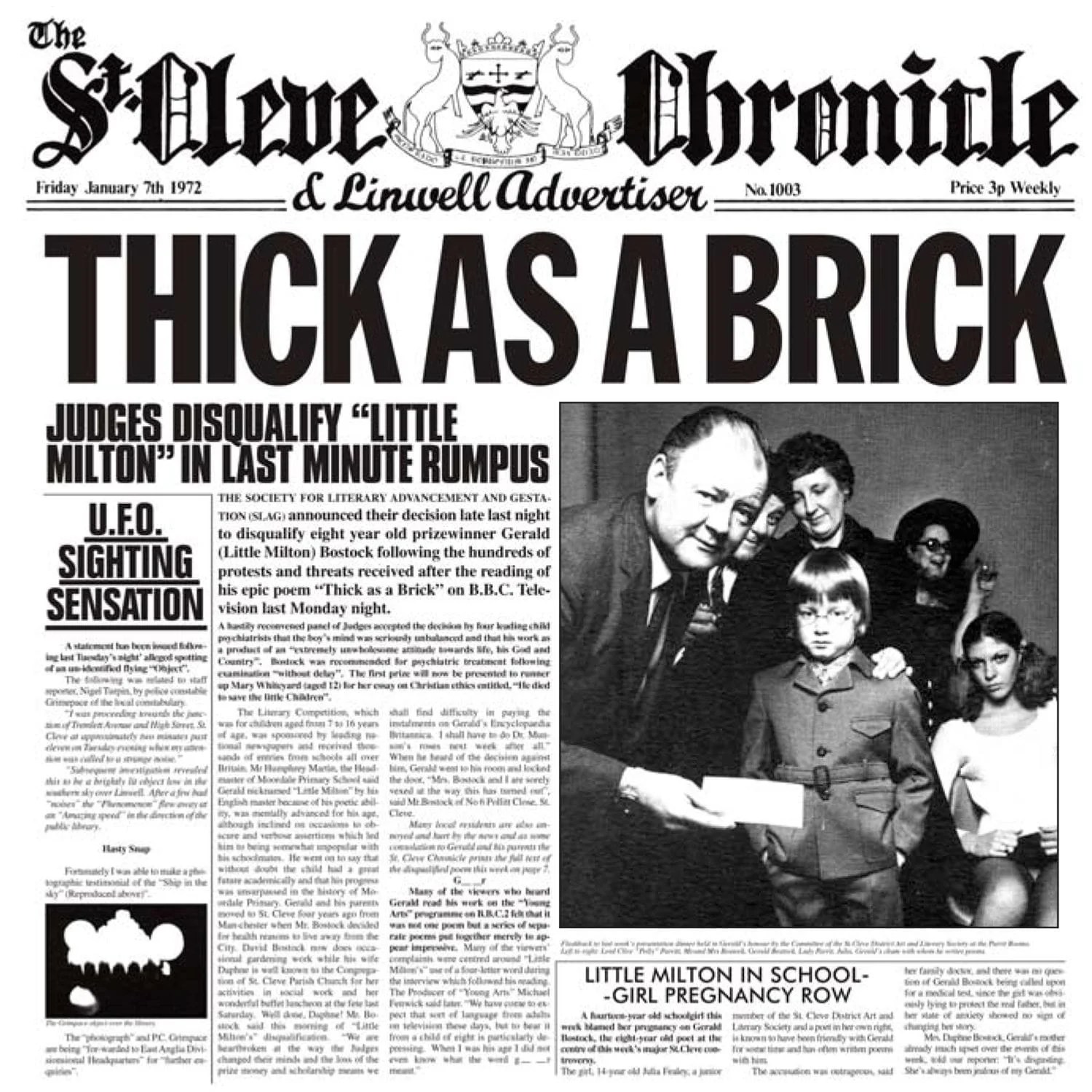 Thick As A Brick Steven Wilson