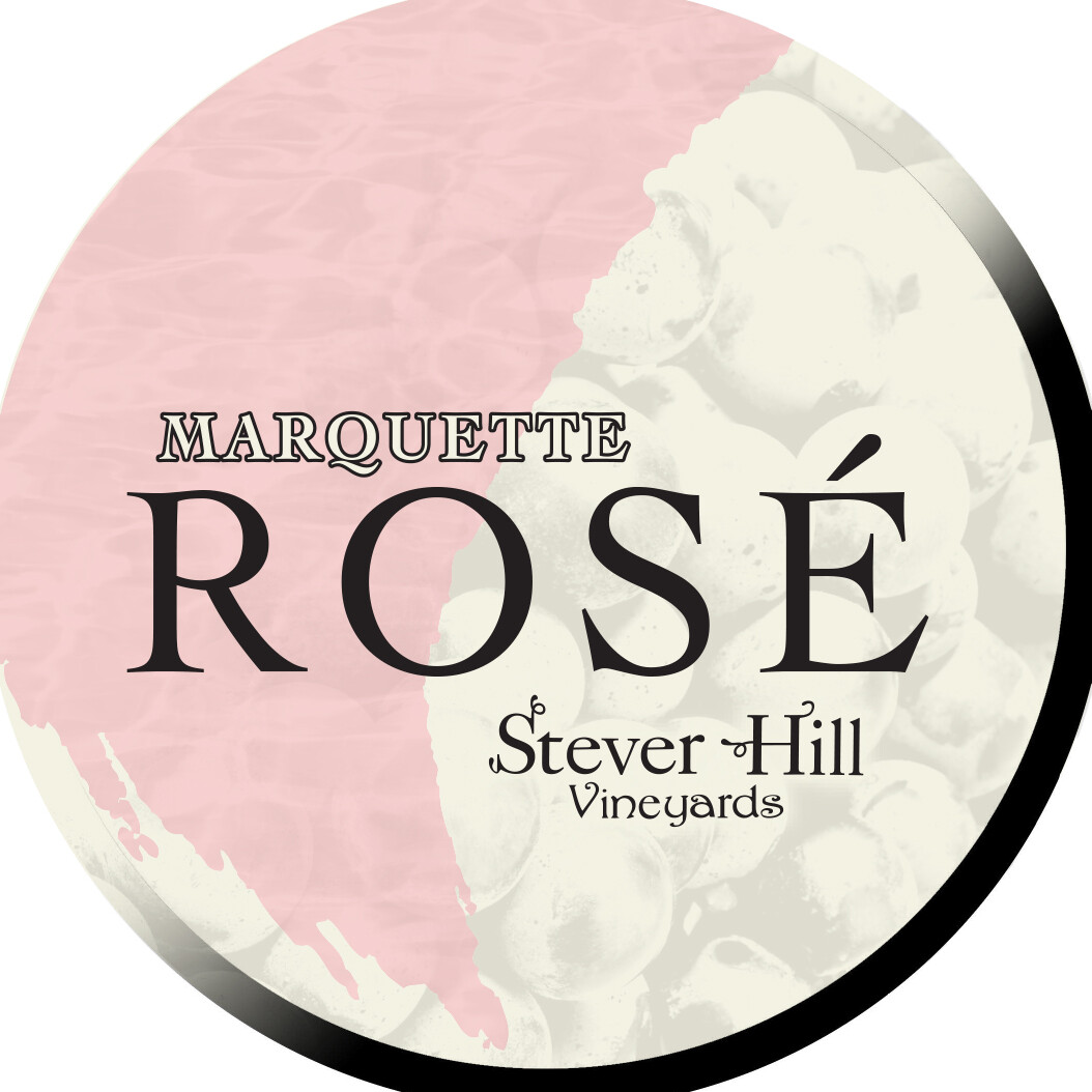 Marquette Rosé Stever Hill Vineyards
