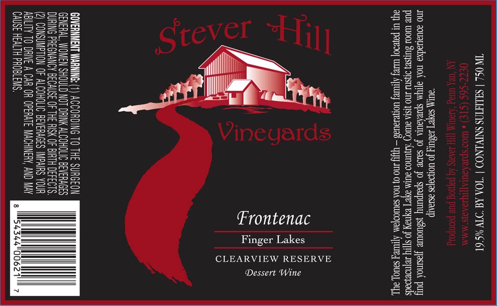 Frontenac Stever Hill Vineyards