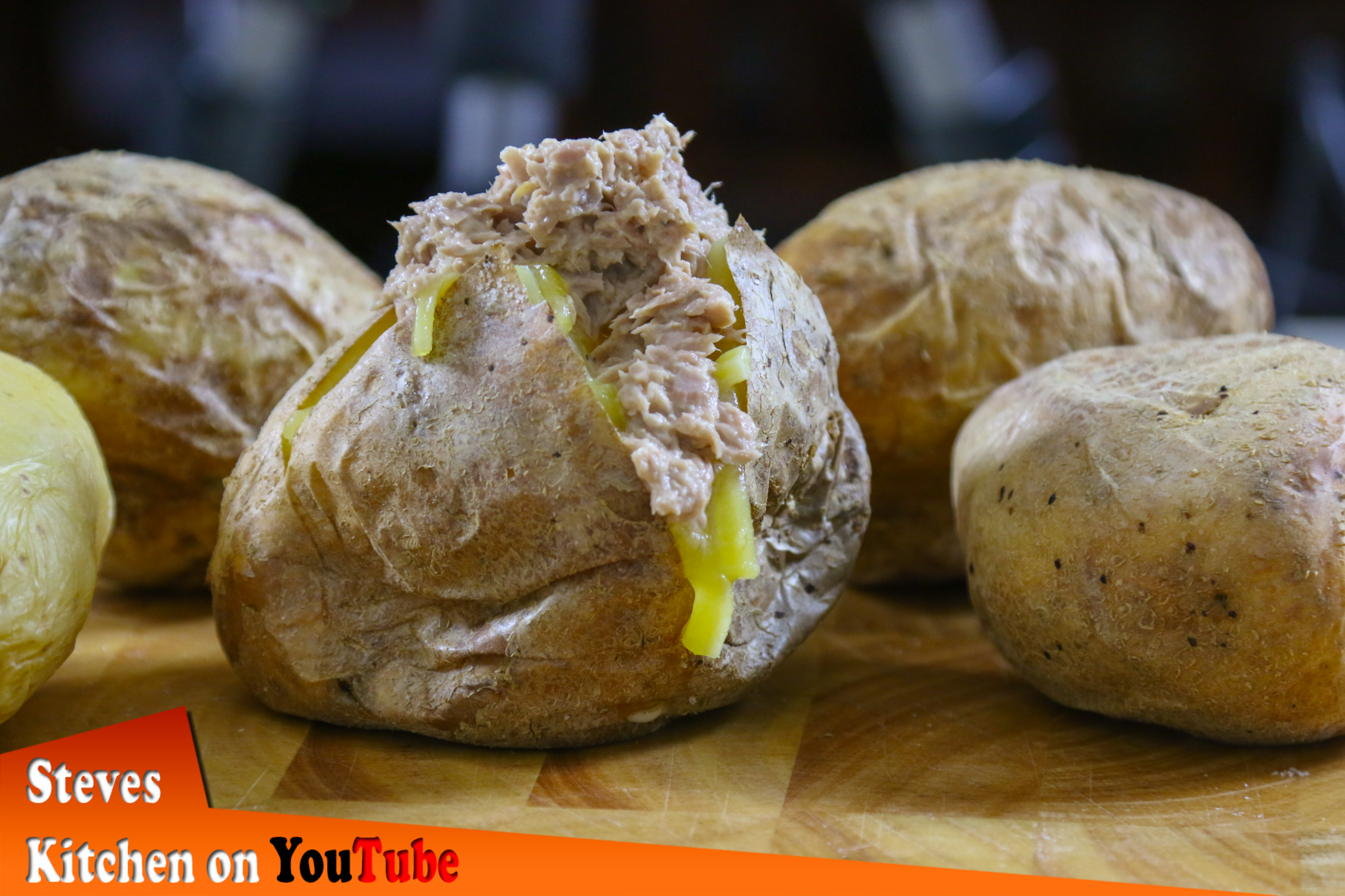 BAKED POTATO Kitchen Basics Jacket Potato Steve's Kitchen