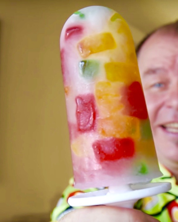 How to make Gummy Bear Popsicles - Steve's Kitchen