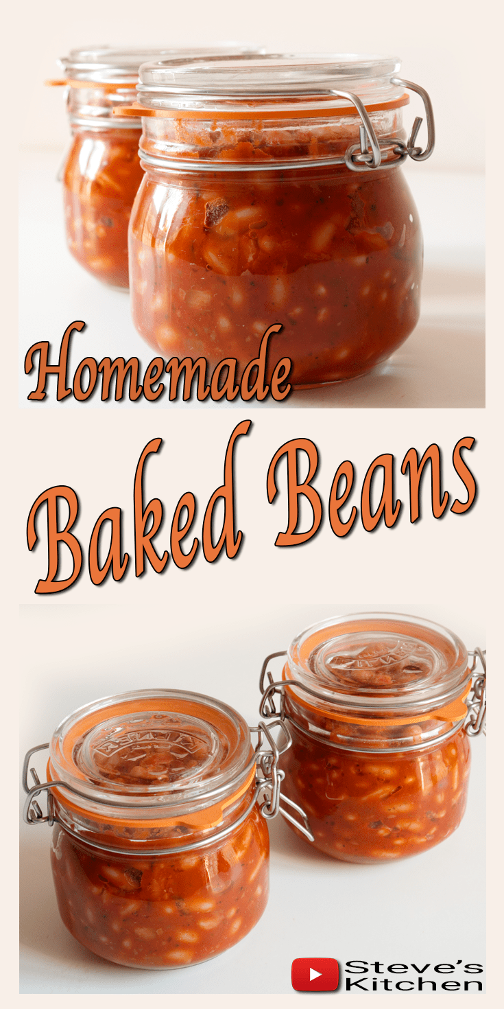 HOW TO MAKE BAKED BEANS Homemade Heinz Baked Beans Steve's Kitchen