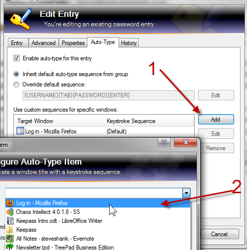 HotKey Login with KeePass
