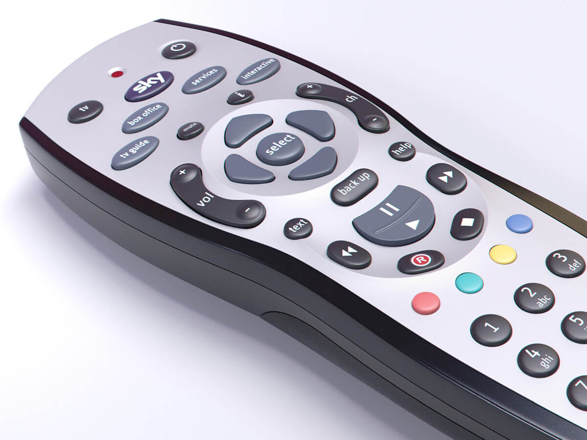 Sky remote control | Stevesideas.net