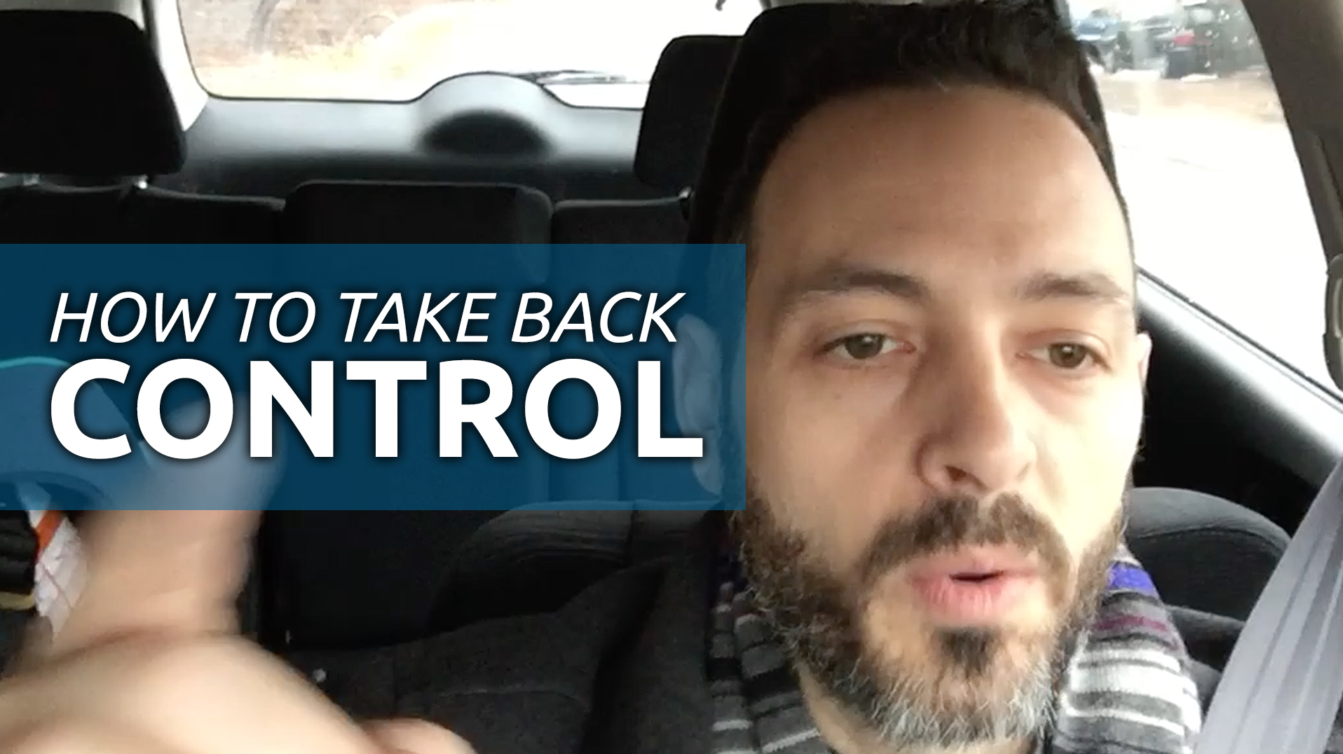 How to Take Back Control Steve Zanella