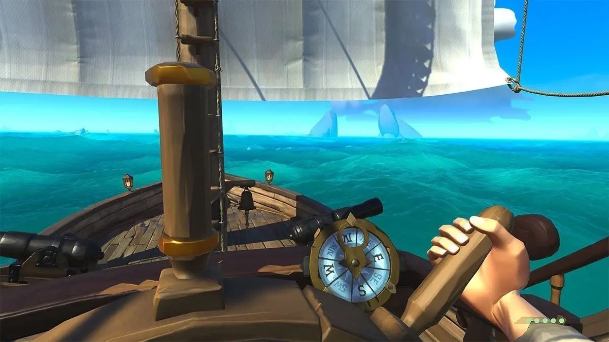 How to sail a sloop, galleon in Sea of Thieves Stevivor