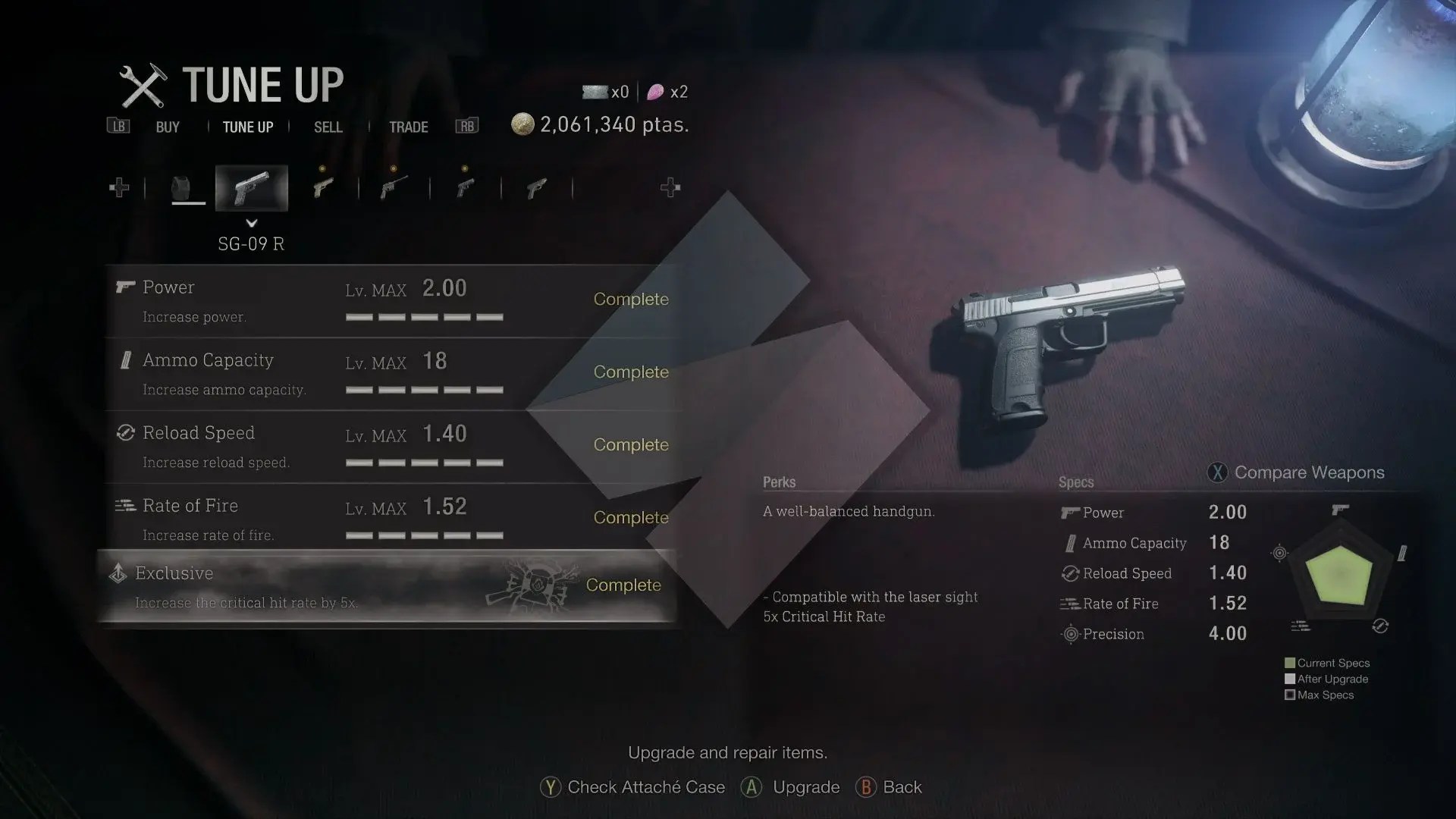 Resident Evil 4 Weapons Guide All weapon and upgrade costs Stevivor