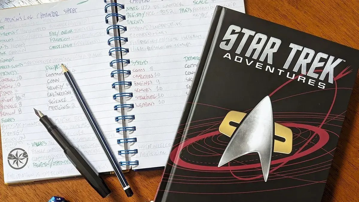 Star Trek Adventures Captain's Log Solo RPG Review Stevivor Star Trek Adventures Captain's Log Solo RPG Review Stevivor