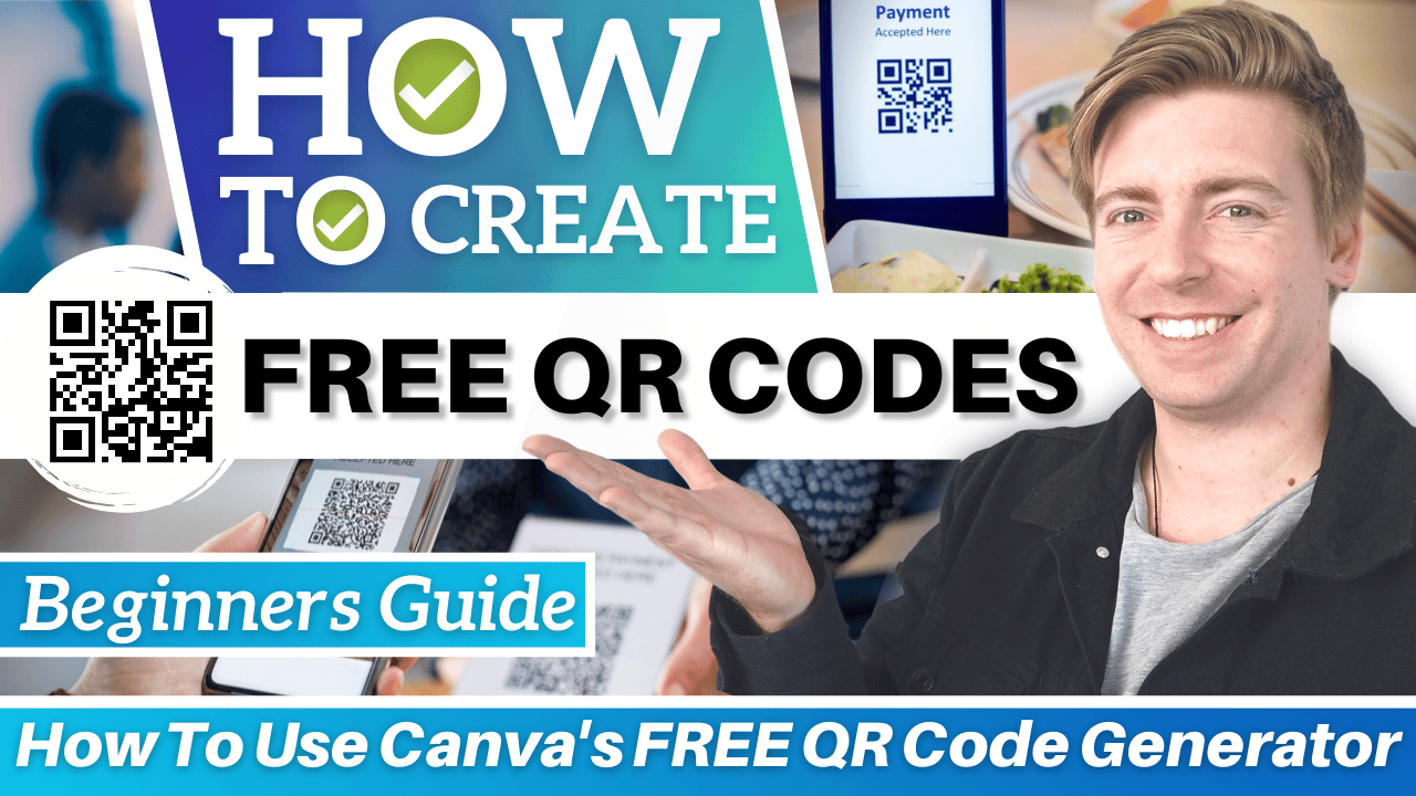 How To Create QR Codes for FREE Canva QR Code Generator