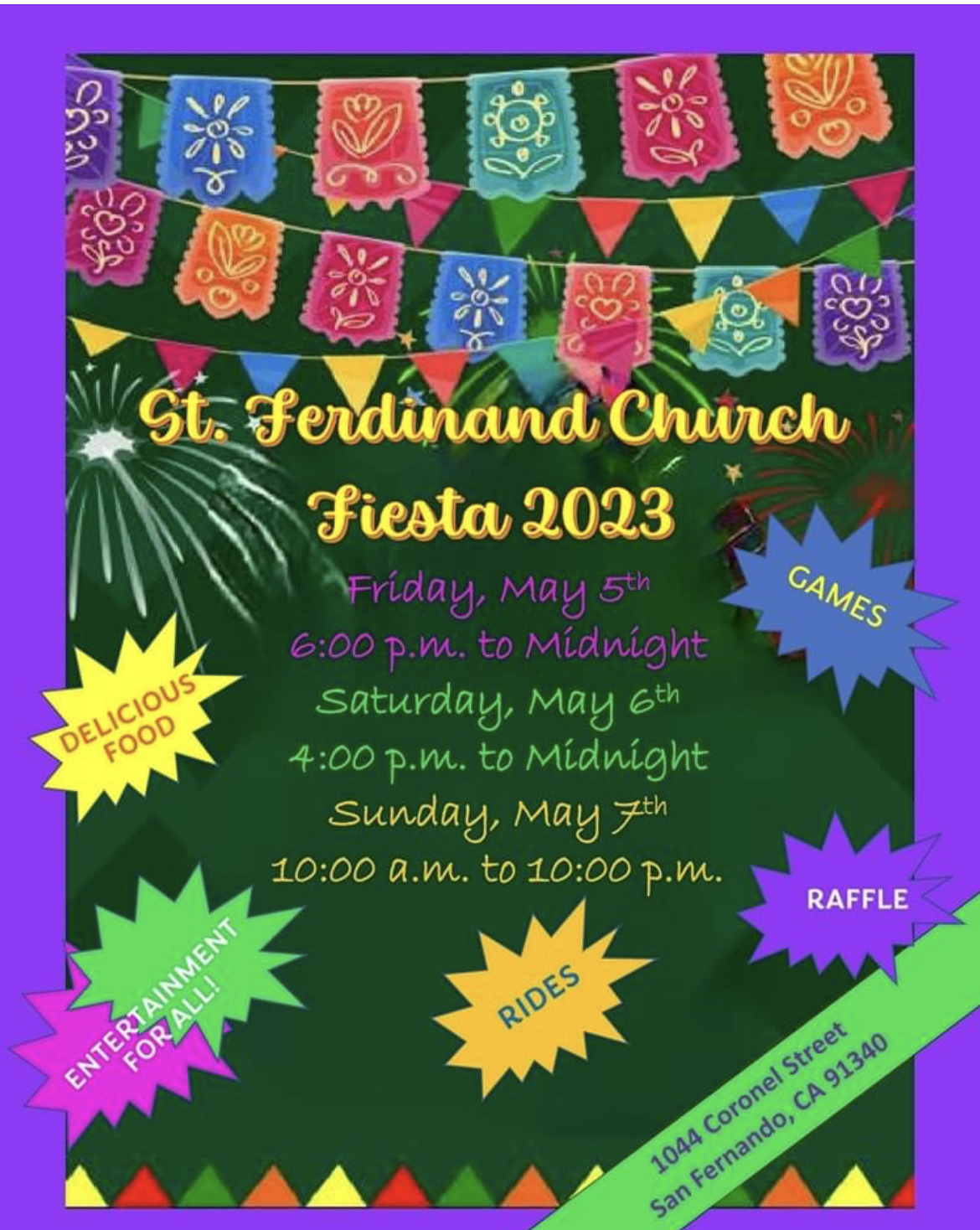 The St. Ferdinand Church 2023 Fiesta Is Here!