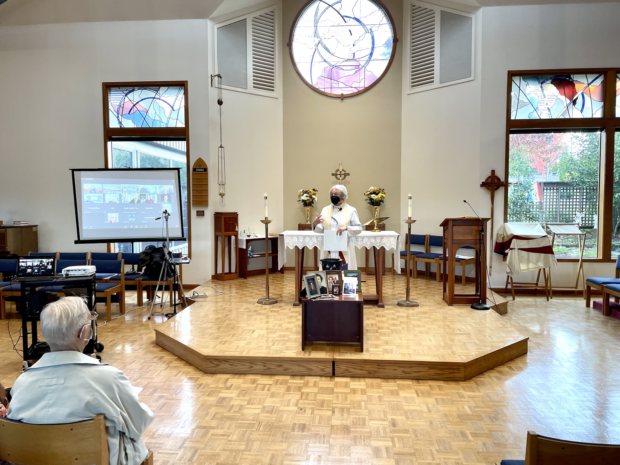 St. Gabriel’s Returns to InPerson/Zoom Hybrid Worship for All Saints