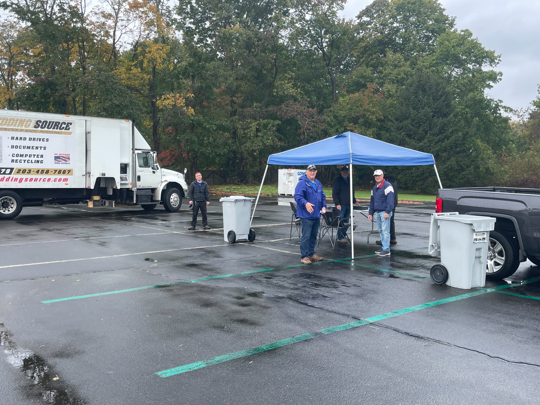 2021 Paper Shredding Event St. Men's Group