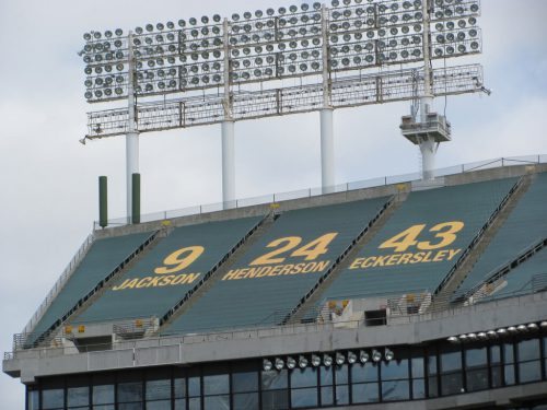 oakland athletics retired numbers