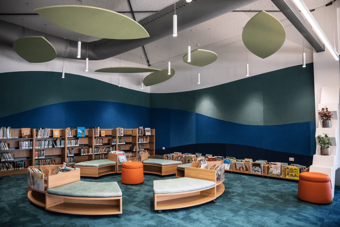 St Library Hub St Hilliers