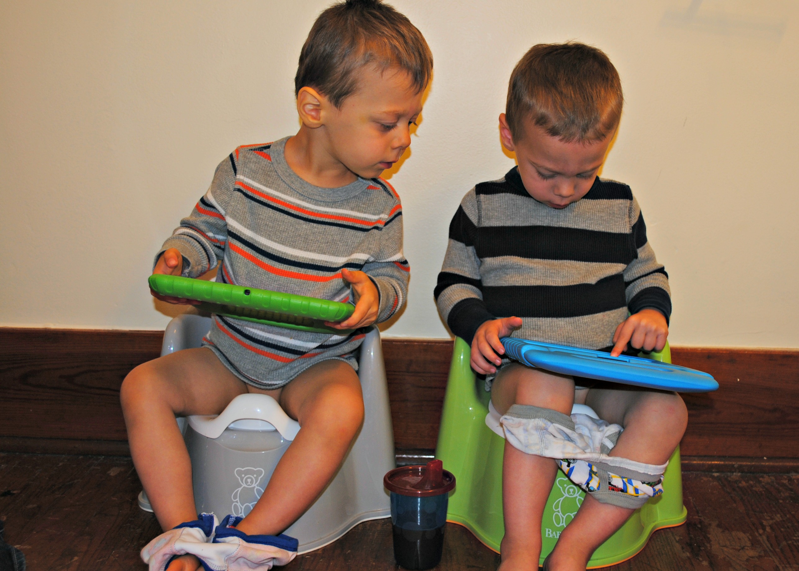 How NOT to Potty Train 3 Misters and a Sister