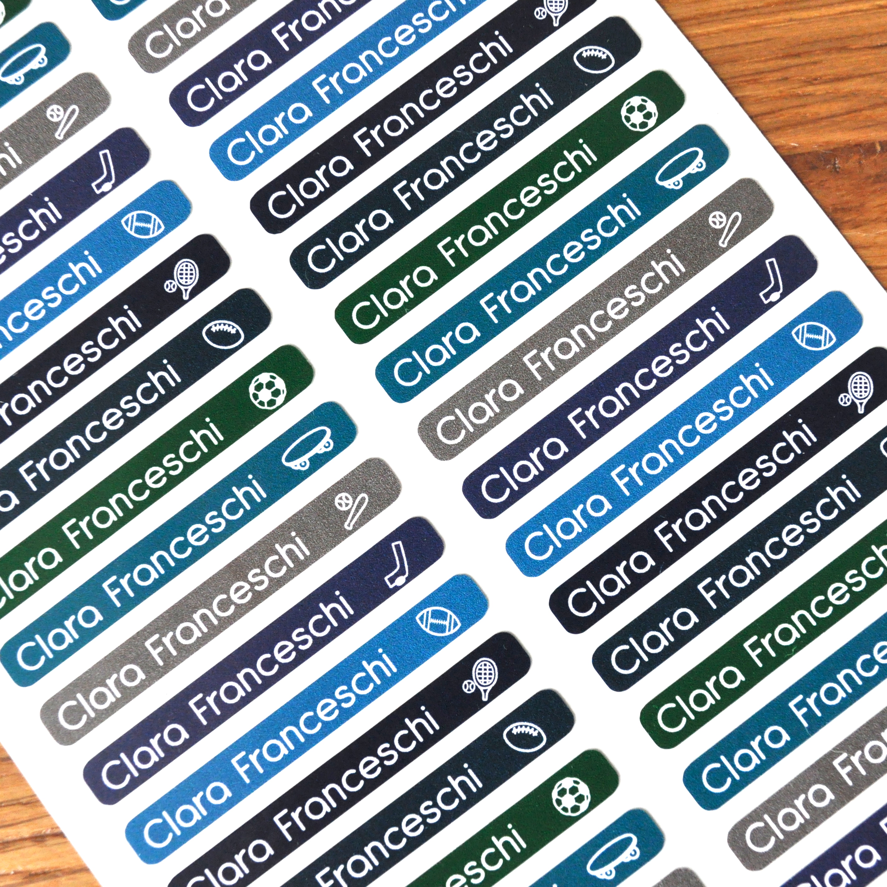 Etiquettes stylos "SPORTS" 84 pièces stick2it