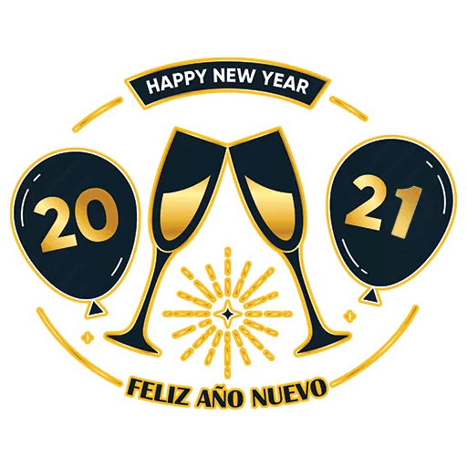 New Year Spanish 2021 by Sticker Maker for WhatsApp