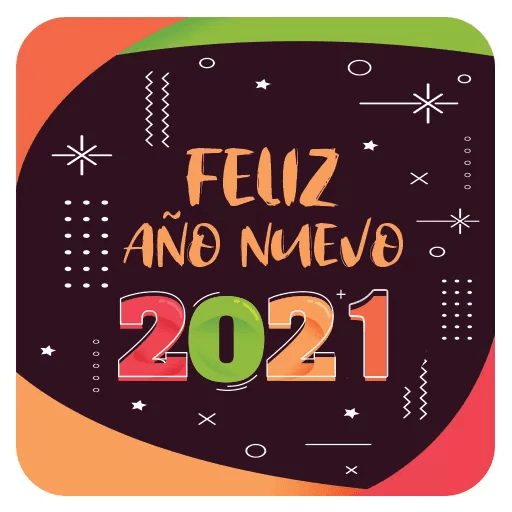 New Year Spanish 2021 by Sticker Maker for WhatsApp