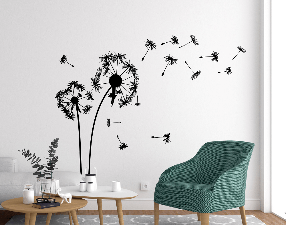 Sticker Design vi presenta Adesivi murali Soffione wall